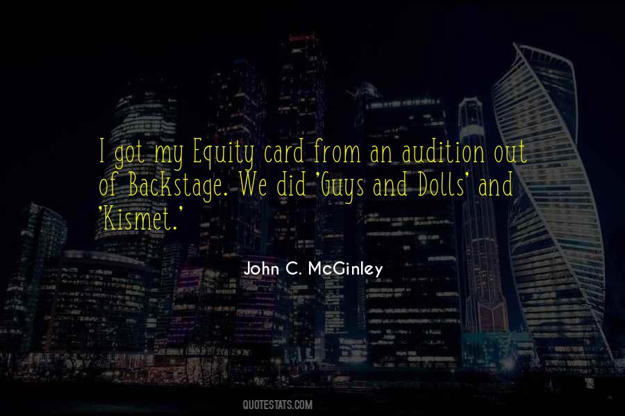 Quotes About Mcginley #58100
