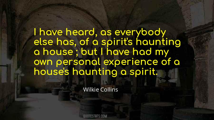 House Spirit Quotes #1165829