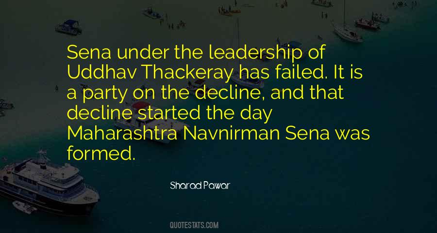Uddhav Thackeray Quotes #1157174
