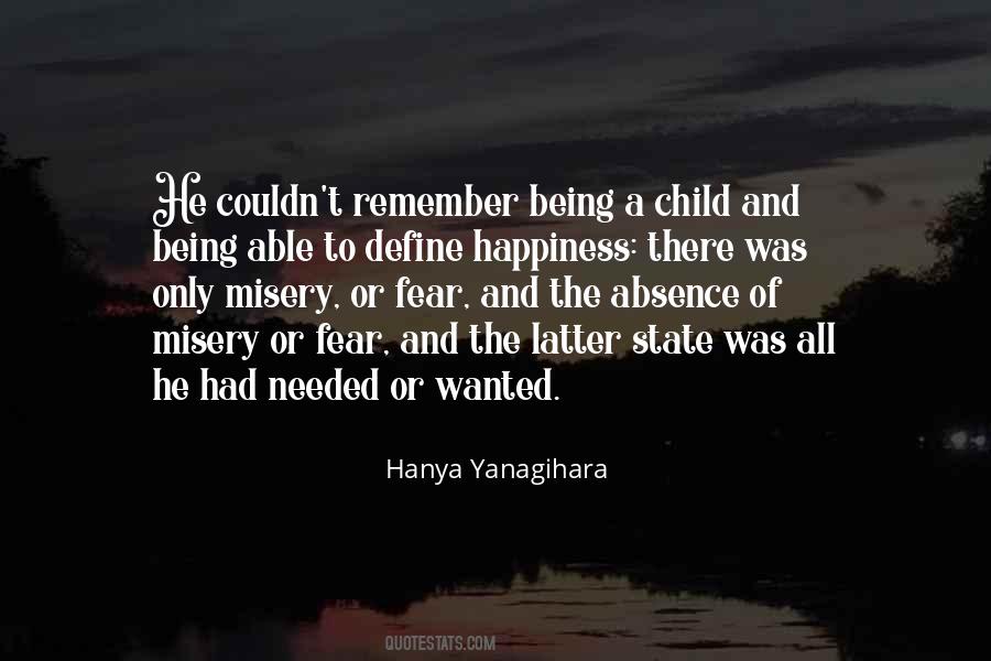 Being A Child Quotes #1377864