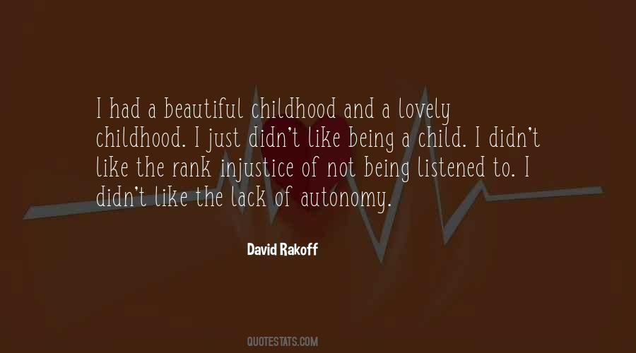 Being A Child Quotes #803278