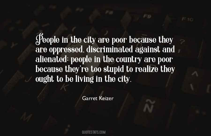 Living In Poverty Quotes #590238