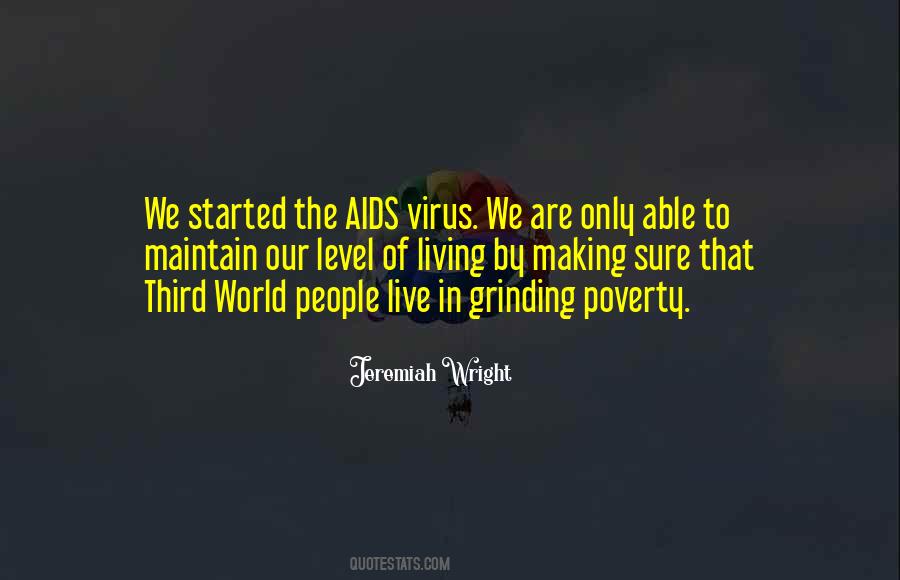 Living In Poverty Quotes #88709