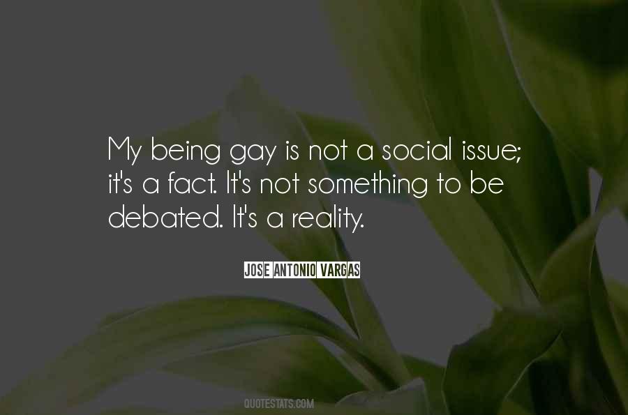 Being A Gay Quotes #304377