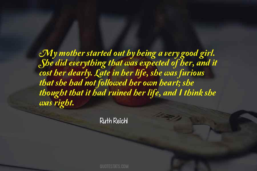 Being A Good Mother Quotes #1264847