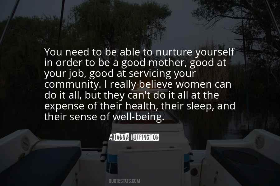 Being A Good Mother Quotes #1767816