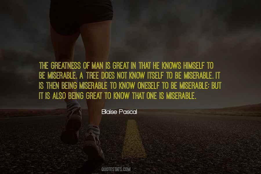 Being A Great Man Quotes #1133289