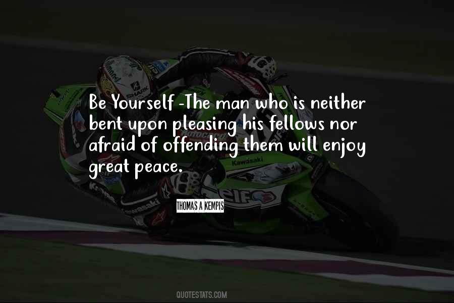 Being A Great Man Quotes #518686