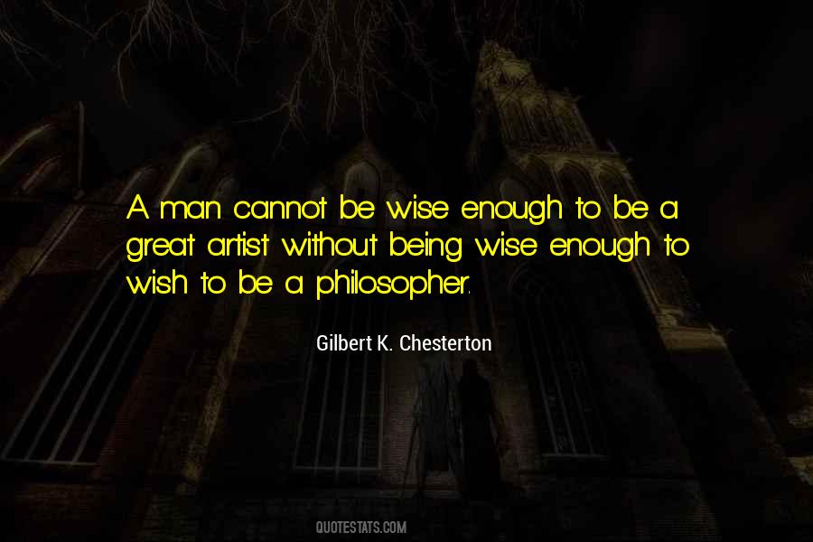 Being A Great Man Quotes #832965