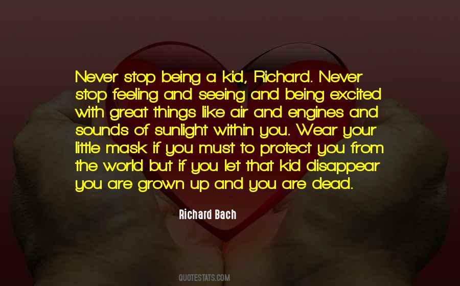 Being A Kid Quotes #28347