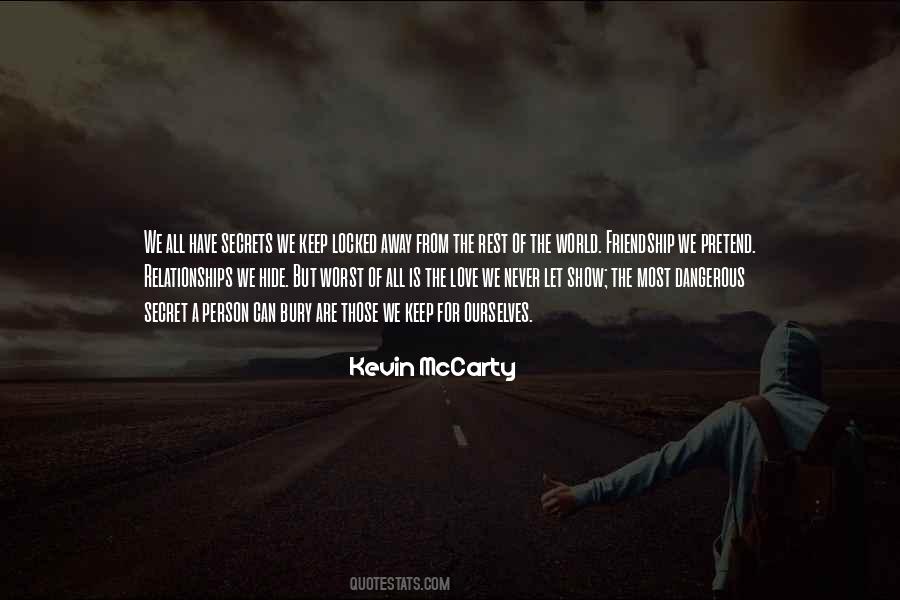 Quotes About Mccarty #1776808