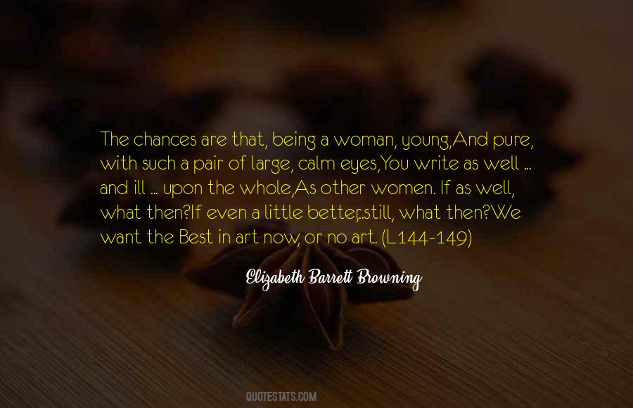 Being A Young Woman Quotes #859878
