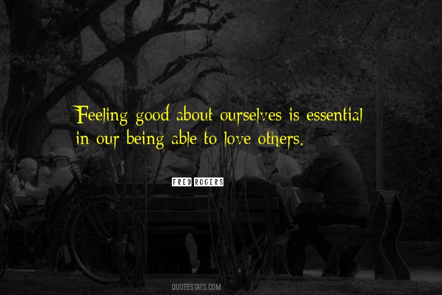Being Able To Love Quotes #1512127