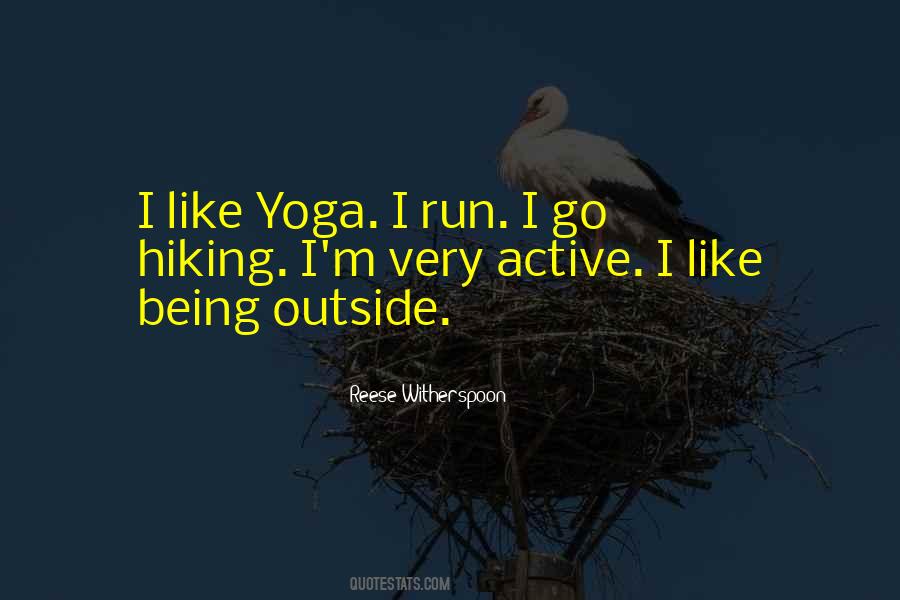 Being Active Quotes #553320