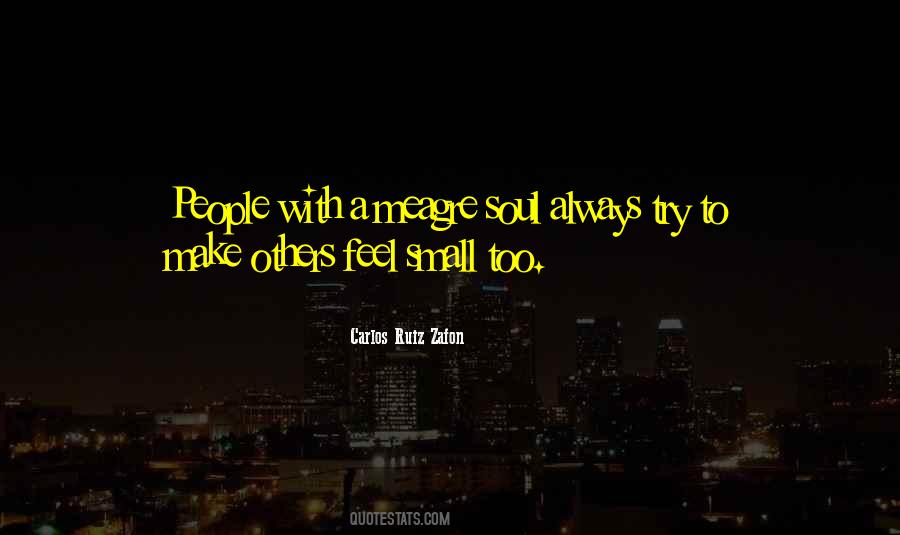 Feel Small Quotes #1217713