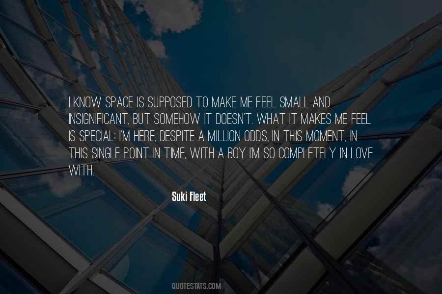 Feel Small Quotes #1298990