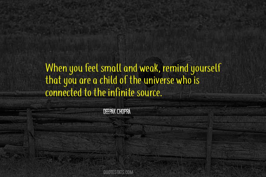 Feel Small Quotes #1303309