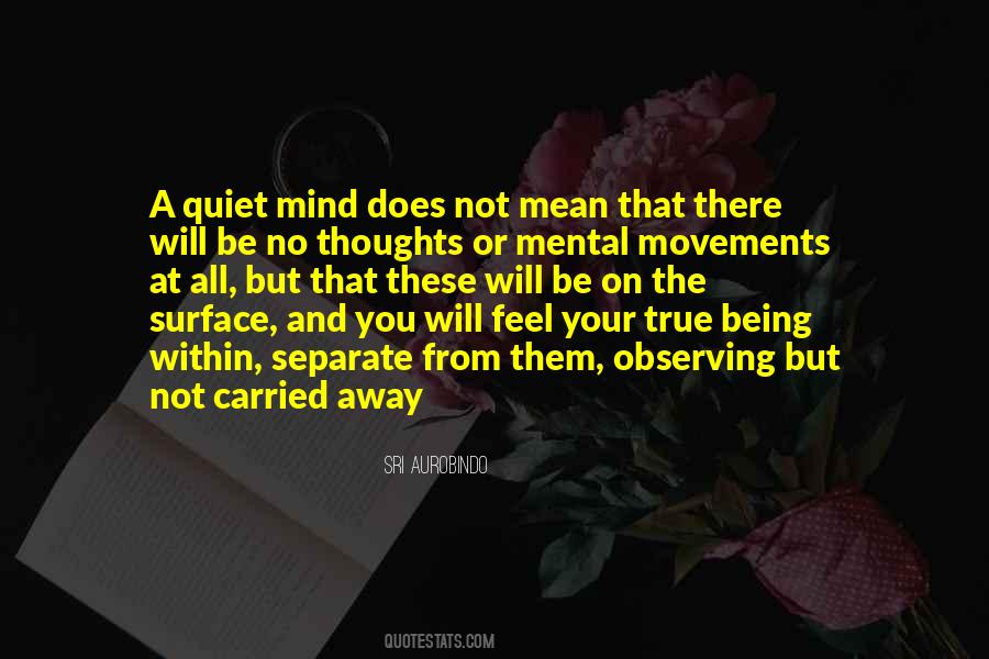 Being Away From You Quotes #783444