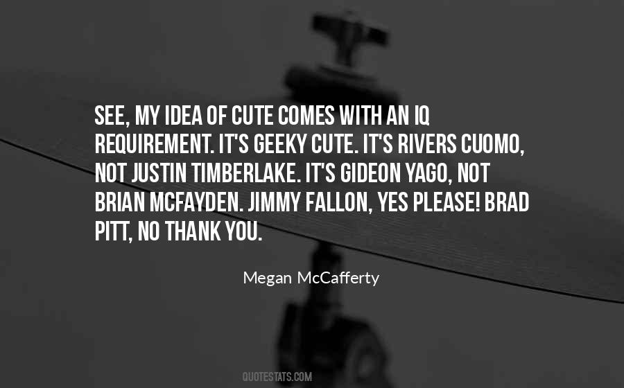 Quotes About Mccafferty #766787