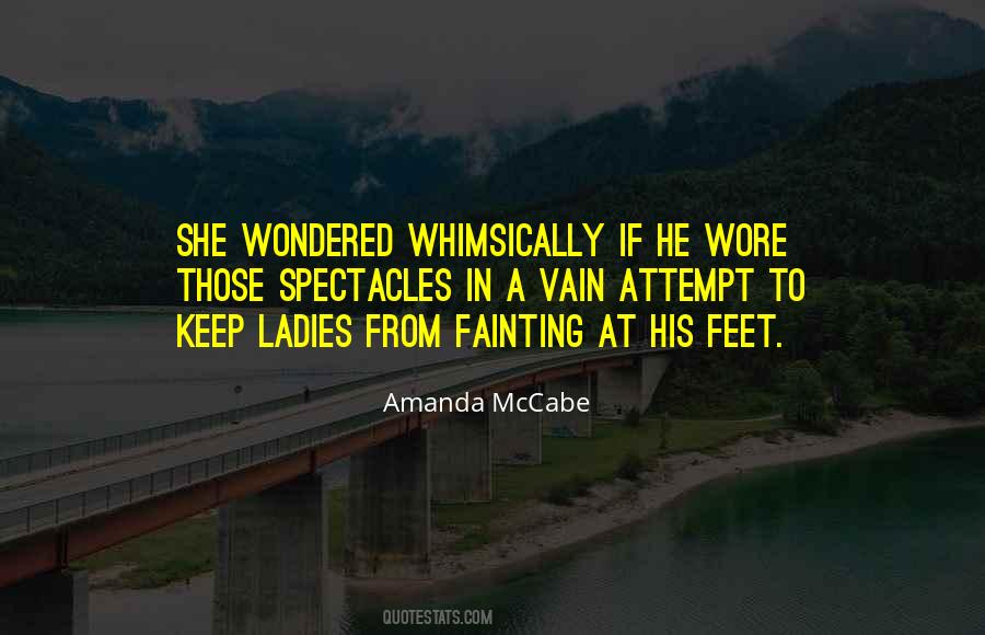 Quotes About Mccabe #1118673