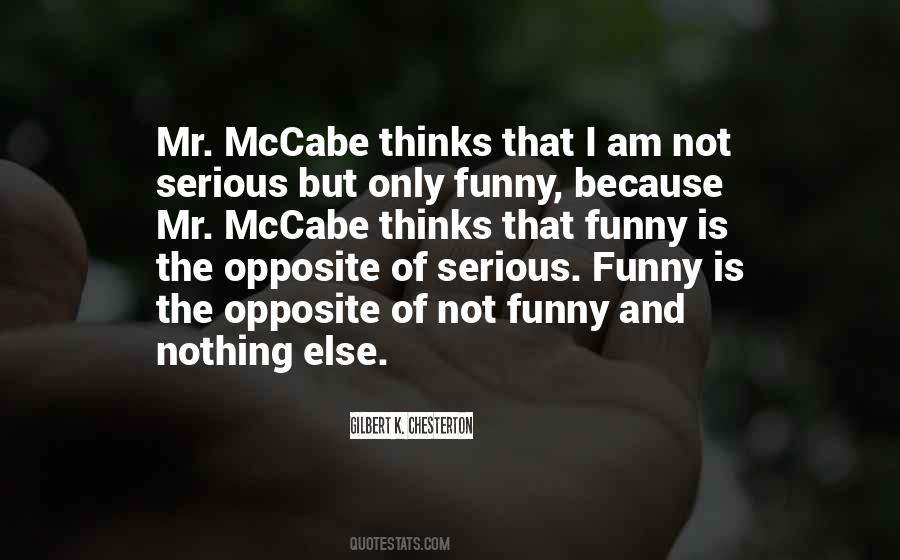Quotes About Mccabe #1565996