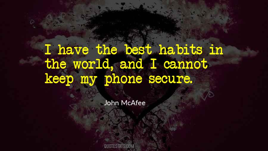 Quotes About Mcafee #519808