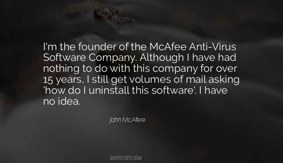 Quotes About Mcafee #700969