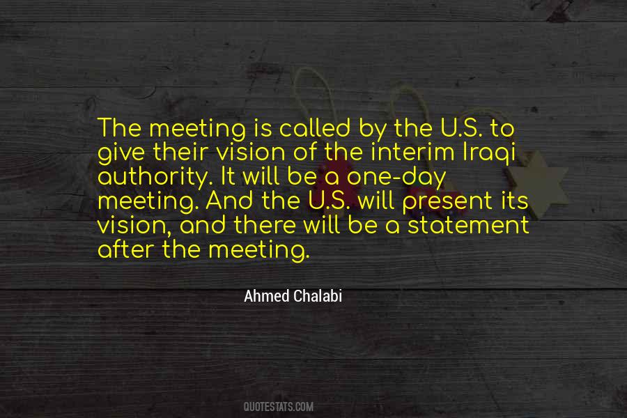 The Meeting Quotes #1355186