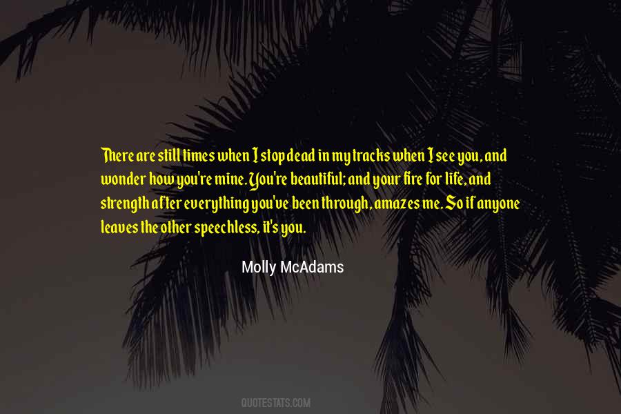 Quotes About Mcadams #1423857