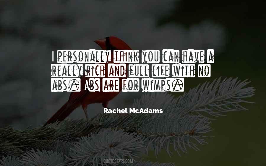 Quotes About Mcadams #345920