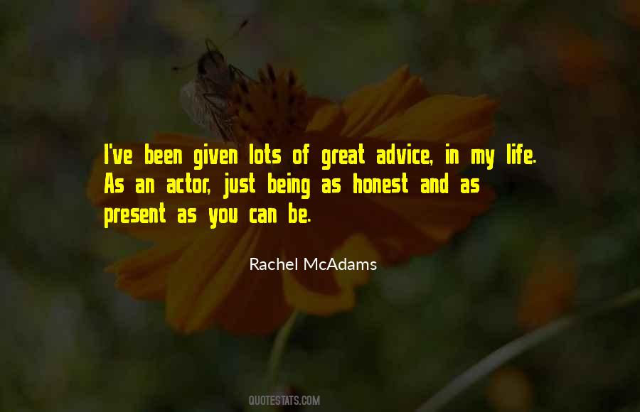 Quotes About Mcadams #703305