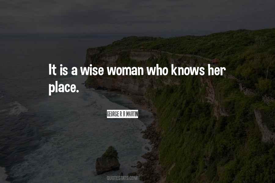 Woman Wise Quotes #1023313