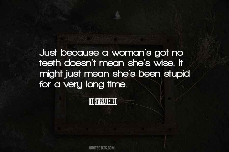 Woman Wise Quotes #113355