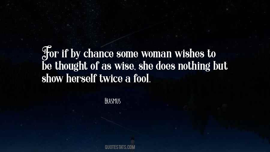 Woman Wise Quotes #1572699