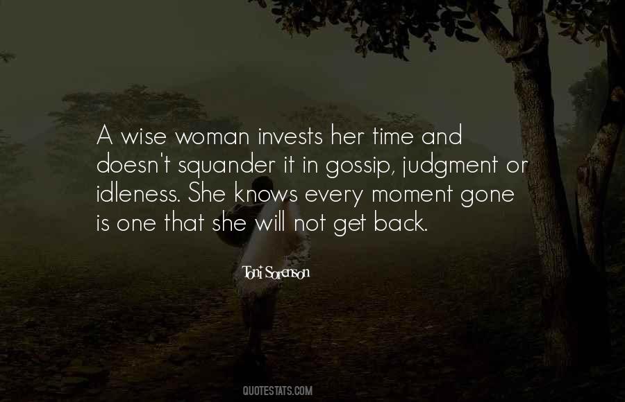 Woman Wise Quotes #977149