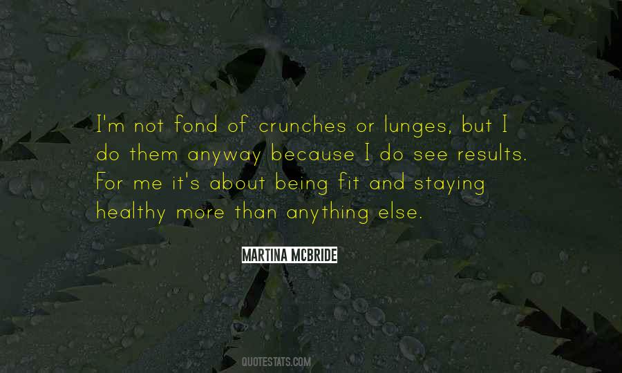 Being Fit Quotes #900390