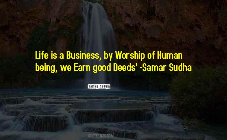 Being Good Human Quotes #100417