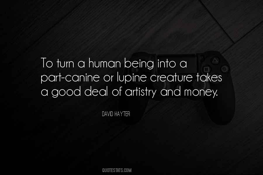 Being Good Human Quotes #109510