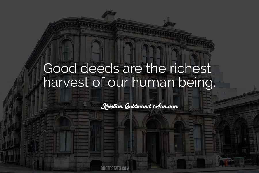 Being Good Human Quotes #36790