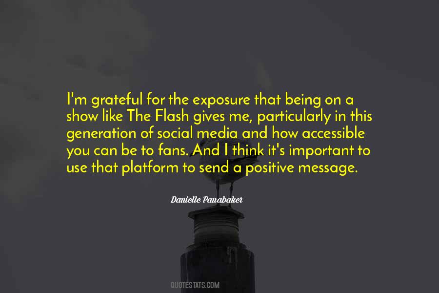 Positive Social Media Quotes #1427540