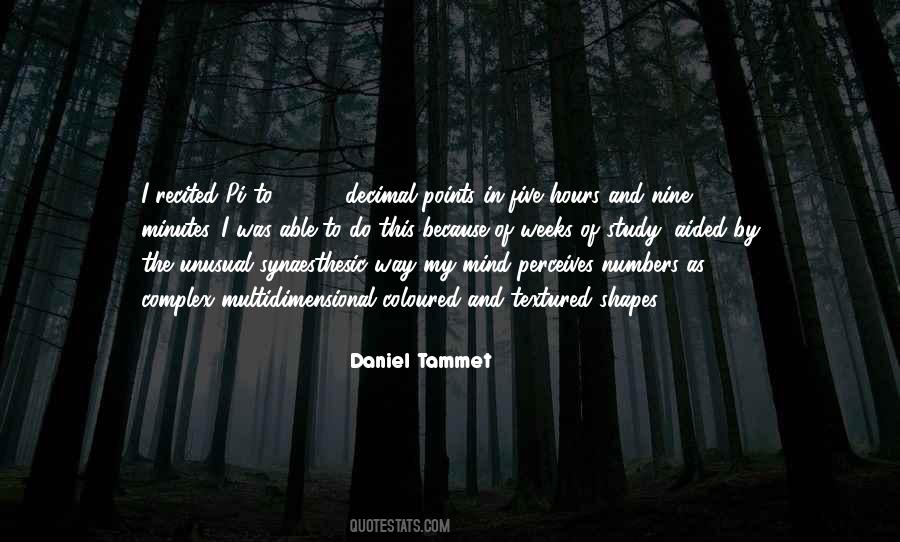 Tammet Daniel Quotes #1085348