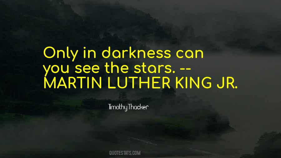 Darkness Stars Quotes #261693