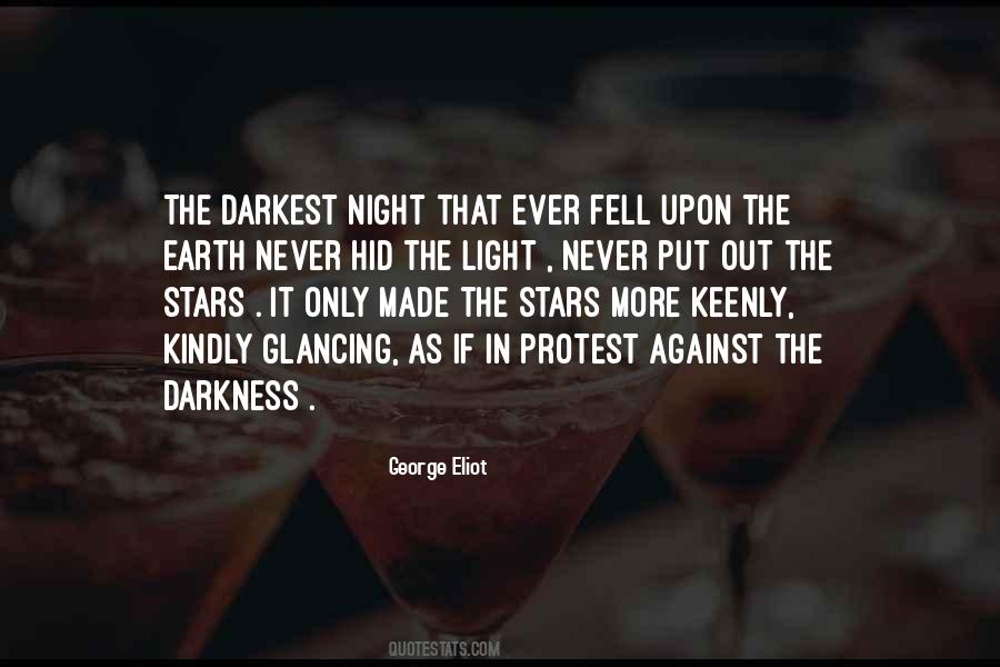 Darkness Stars Quotes #301370
