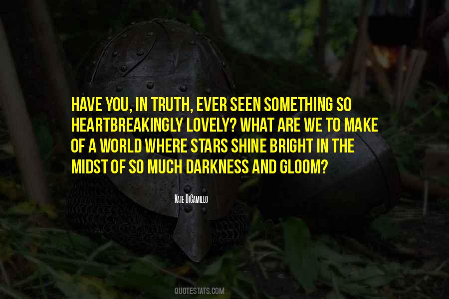 Darkness Stars Quotes #537033