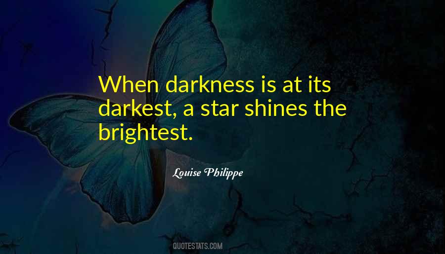 Darkness Stars Quotes #721873