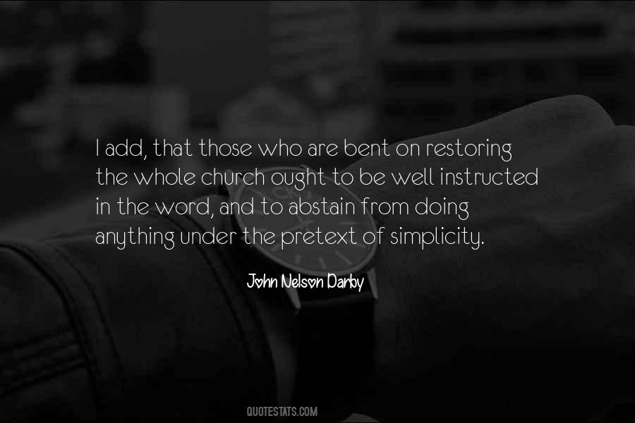 John Darby Quotes #724927