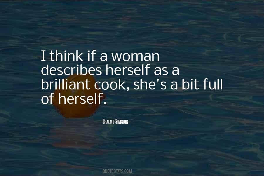 Brilliant Woman Quotes #328529