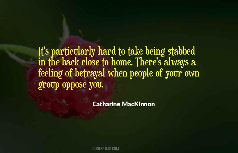 Being Stabbed Quotes #1878846