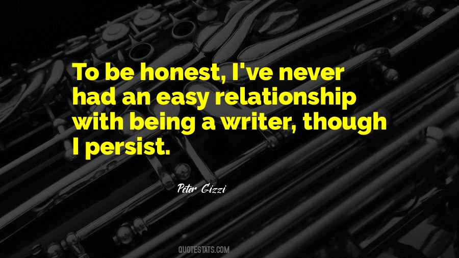 Being Too Honest Quotes #56636