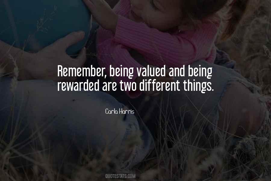 Being Valued Quotes #449217